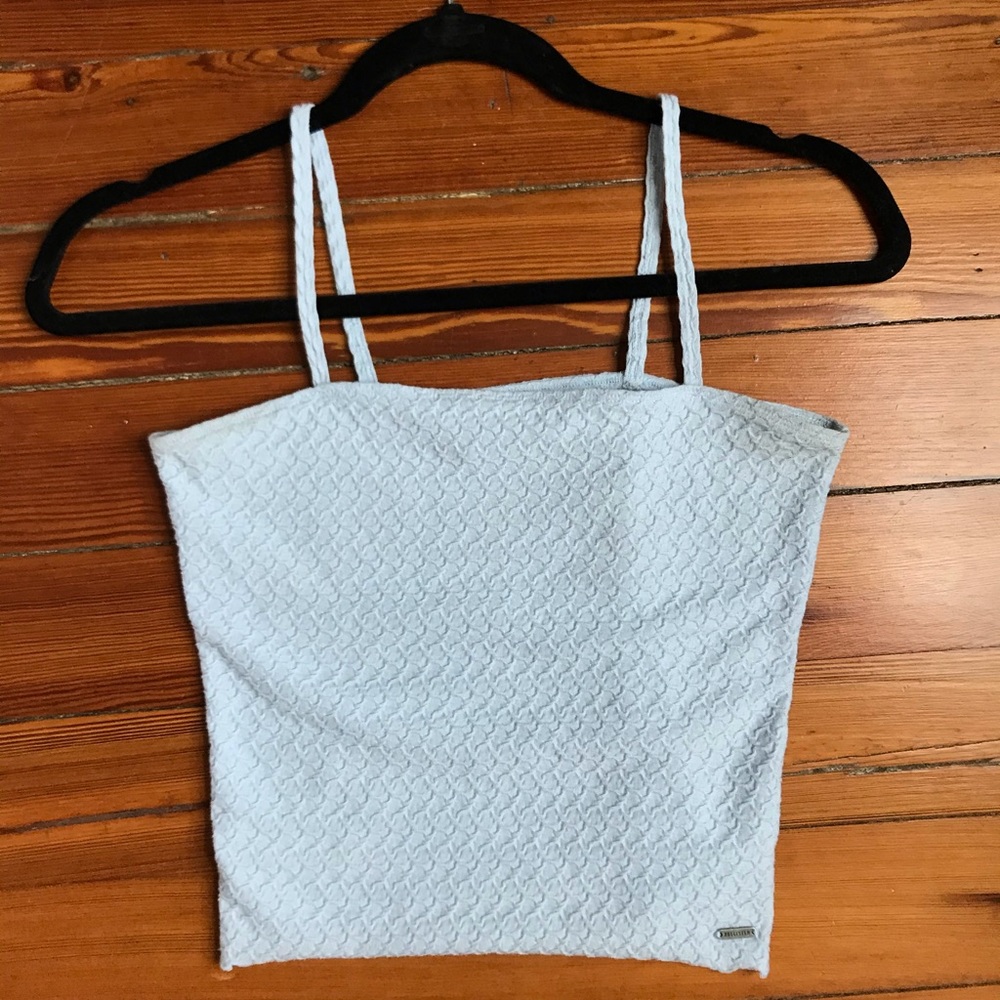 Baby blue tank top!